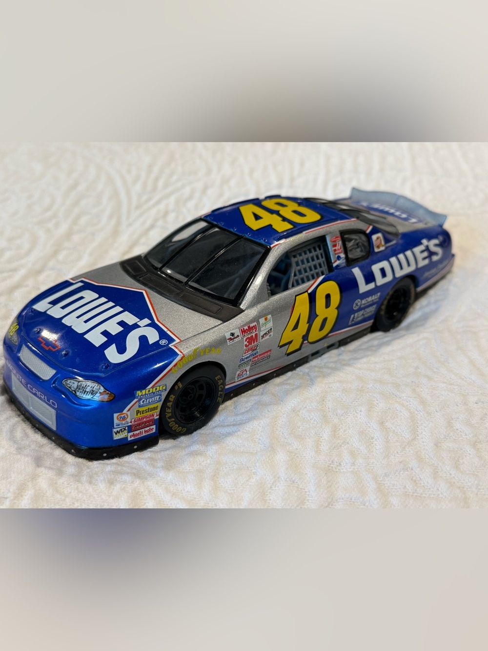 Jimmie Johnson #48 Lowe's Diecast Car NASCAR  Monte Carlo 1:24